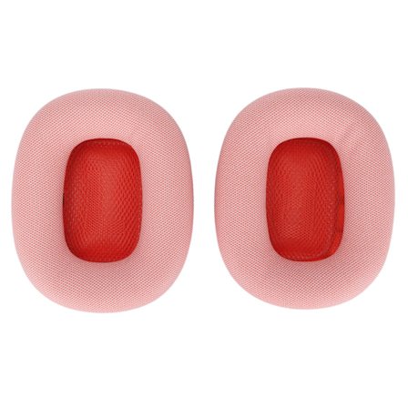 Ersättningsöronkuddar för hörlurar, mjuka öronmuffar i proteinläder med minnesskum för Airpod MAX Hörlurar Rosa