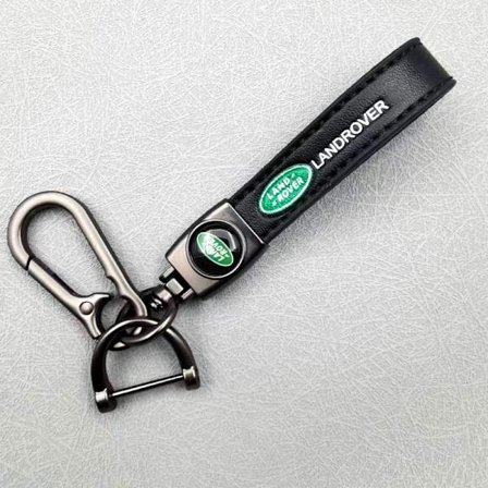 Henkilökohtainen metallinen auton avaimenperä logolla - Nahkainen avaimenperä miehille Zero Run Zero Run