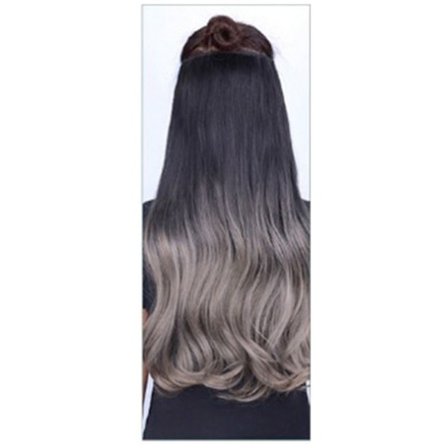 Parykstykke Farve krøllet hår STYLE 2 STYLE 2