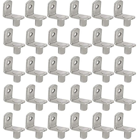 Hyllebæreplugger - 30 stk - L-formet hyllebærer