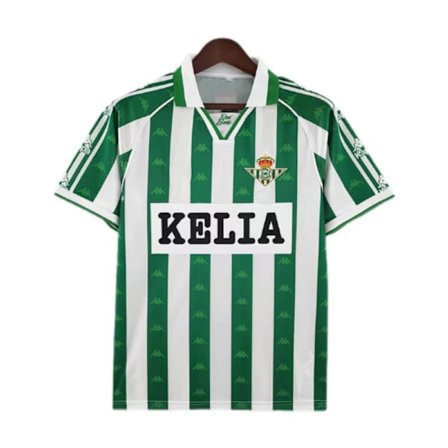Real Betis retro-pelipaita miehille kaudelta 1996-97, lyhythihainen jalkapallopaita