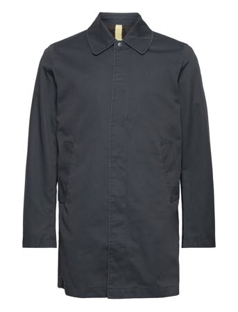 T-Coat Twill Tynn Kåpe Marineblå Brixtol Textiles*Betinget Tilbud