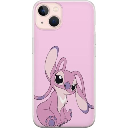 Apple iPhone 13 L pin kyv kuori Stitch vaaleanpunainen