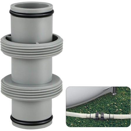 38 mm Pool Connector, Slangekobling til Ø 38 mm, Adapter til Intex Coleman Pumpe (1 STK)