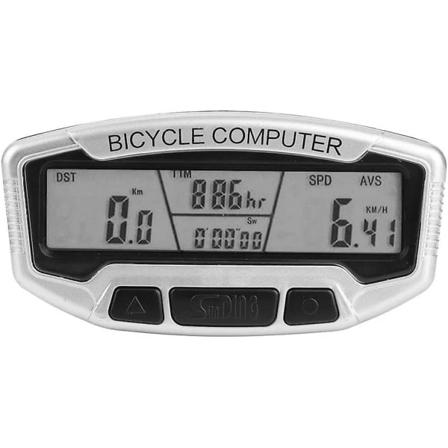 Galaxy 1. cykeltur-tæller, vandtæt kablet cykelstopur LCD-skærm