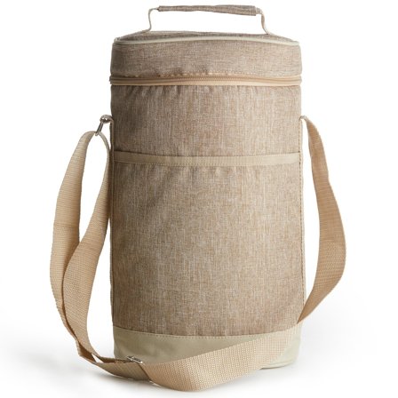 Sagaform City høy kjølebag, beige