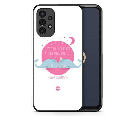 Bjornberry Skal Samsung Galaxy A13 - Love You To The Moon