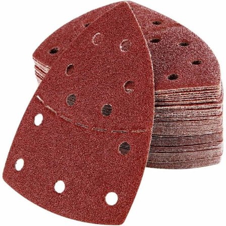 60-pak slibetrekanter 105x152mm, Korn P40-P240, Kompatibel med Bosch PSM 100A, PSM 160, PSM 200 AES, PSM 18, PDA 180, PSM 80/PRIO