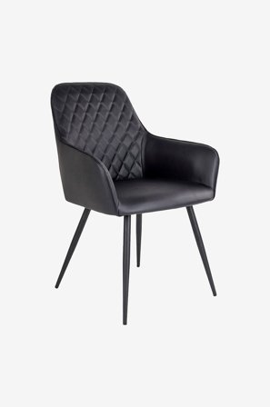 House Nordic - Spisebordsstol Harbo, 2-pak - Sort - Stole - Fra Homeroom