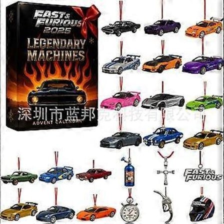 Fast & Furious Joulukalenteri Yllätyslaatikko