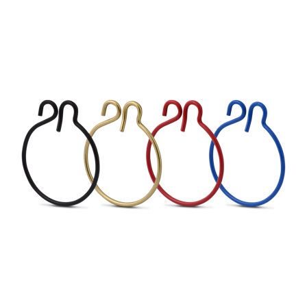 Zacisk Zabezpieczający do do Nakrętki Wrzeciona Tylnego Koła CNC Racing - Ducati Monster 1100 2009-2010