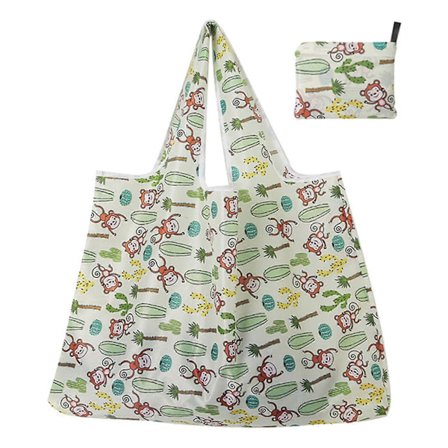 Bærbare Genanvendelige Indkøbsposer, Foldbare Indkøbsposer, Hårdtøjsposer, Vandafvisende Stof Toteposer