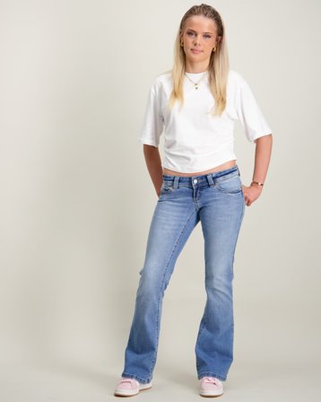 Abrand SUPER LOW KICK LIV Blå Jeans Tjej - Kids Brand Store