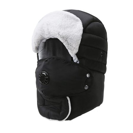 1 PC Vindtett Full Cover Balaclava med Briller Vinter Termisk H