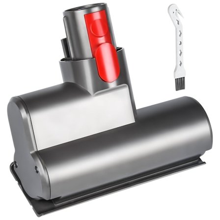 Mini turbobørstehode for Dyson V7 V8 V10 V11 V15 trådløse støvsugere, turbinbørste fjerner støv, hår, midd, smuss