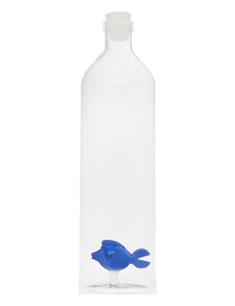 Balvi | Flaske Atlantis, Blå Fisk 1,2L, Borosilikatglas | 1.2 L