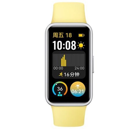 Smartband - Huawei - Band 9 - Gul - AMOLED-skærm - 100 sportsindstillinger