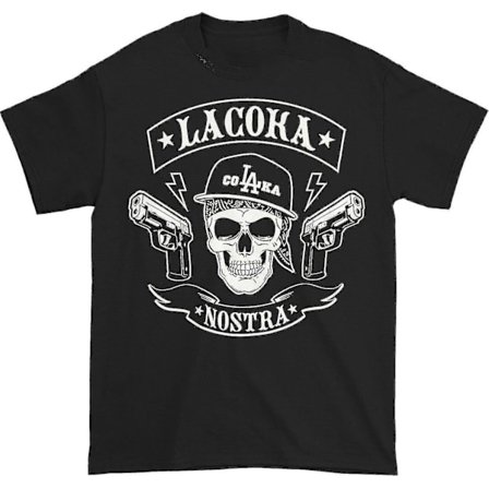 La Coka Nostra Mc (la) T-shirt Kläder