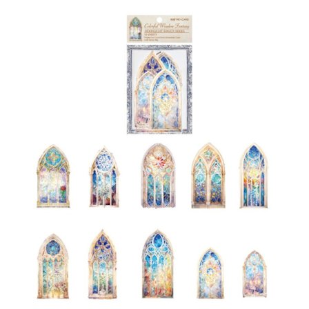 Scrapbook Stickers Vintage Sticker 5 5