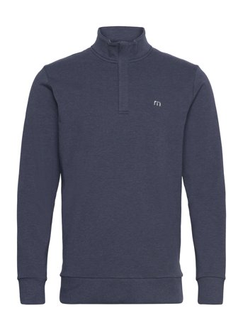 Cloud Quarter Zip 2. Navy TravisMathew