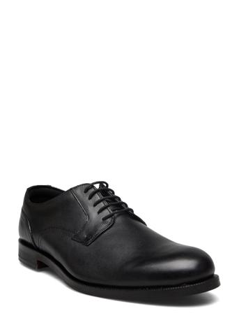 Craftdean Lace Shoes Business Laced Shoes Svart Clarks*Betinget Tilbud