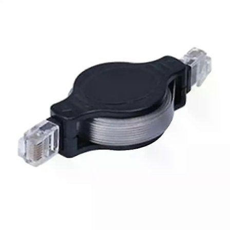 15m 49FT Kannettava Sisäänvedettävä RJ45 Ethernet-johto LAN-kaapeli Internet-verkkokaapeli