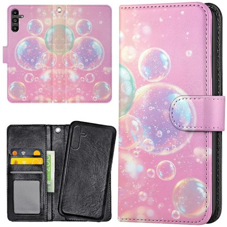 Samsung Galaxy A17 5G - Lompakkokotelo/Kuoret Bubbles