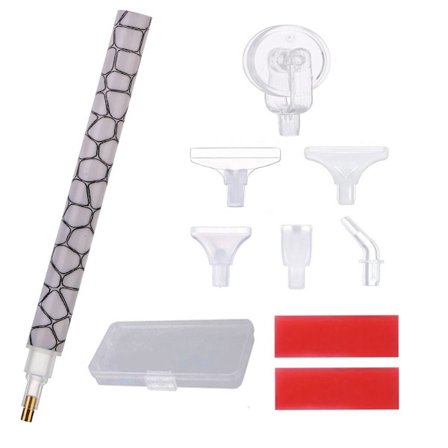 Diamond Painting Pen Kit Borr Penna Rulle VIT
