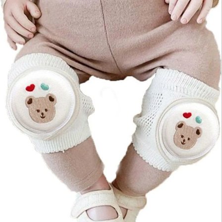 bears-KnebBeskyttere for baby Krypende Sikkerhetspute Unisex Størrelse 1-2 år Morsom Dyrestil