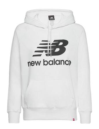 Nb Essentials Pullover Hoodie Huppari Valkoinen New Balance
