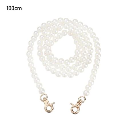 Pearl Strap Laukut Käsilaukun Kahvat 100cm