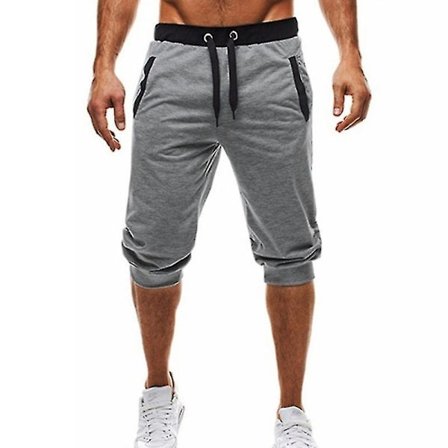 Herr Sport Mjukisbyxor Löpar Jogging Shorts 3/4 Byxor