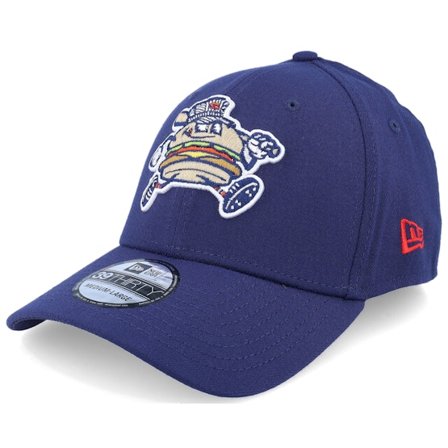 New Era - Azul flexfit Gorra - Spartan Burgers Milb Ac 39THIRTY Navy Flexfit @ Hatstore