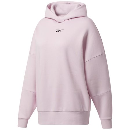 Reebok Women's Retro Oversize Hoodie Women long-sleeved training tops Pink XS