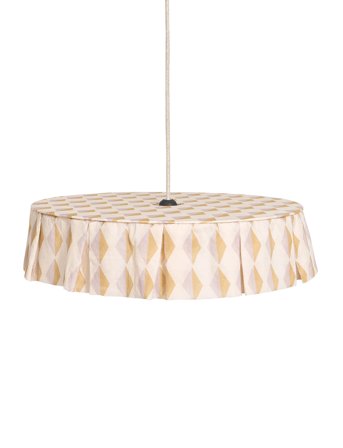 NOBODINOZ Vibes Lampshade Diam. 50 Cm - Cream - ONE SIZE