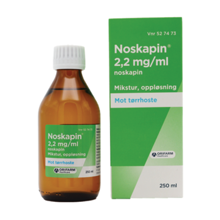 Noskapin Mikstur 2,2mg/ml, 250 ml