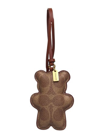 Coach Bag Charm - Brown - ONE SIZE