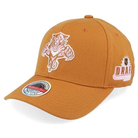 Mitchell & Ness - Brun adjustable Keps - Hatstore Exclusive x Knockout Peach Adjustable @ Hatstore