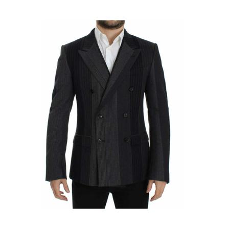 Dolce & Gabbana - Kavajer - Grå - Herr - Storlek: M, Herr, Storlek: M