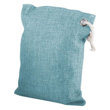 Kolsäck luftrenare - 200g naturlig luftfräschare - lukteliminator - blå