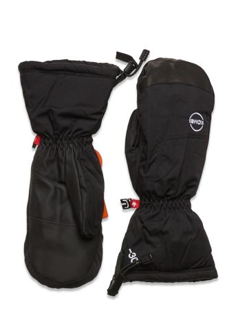 Sencilla Wg Mitt Accessories Gloves Thumb Gloves Svart Kombi