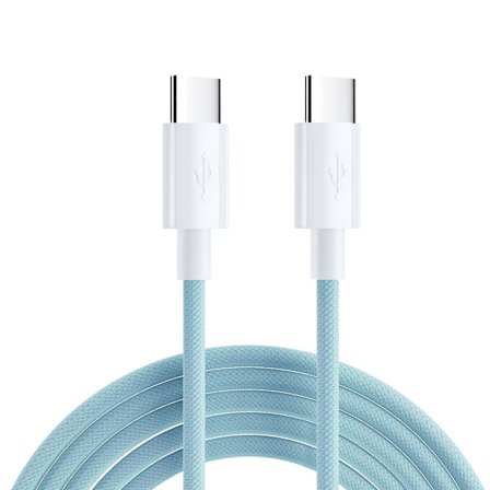 SiGN Boost USB-C till USB-C Kabel, 60W, 2m - Blå