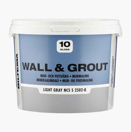 Biltema - Murmaling lys grå 3 liter