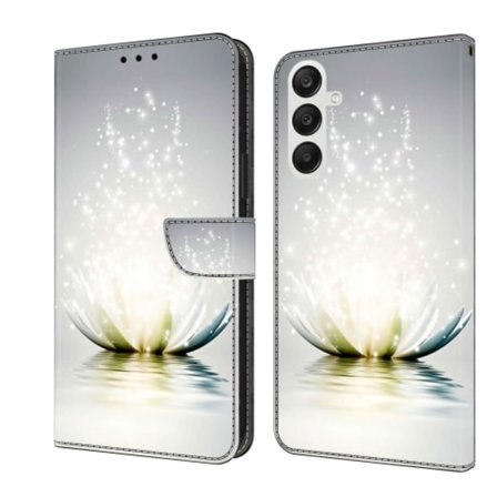 Samsung Galaxy A55 5G Skal i Kristall 3D Stöttålig Läder