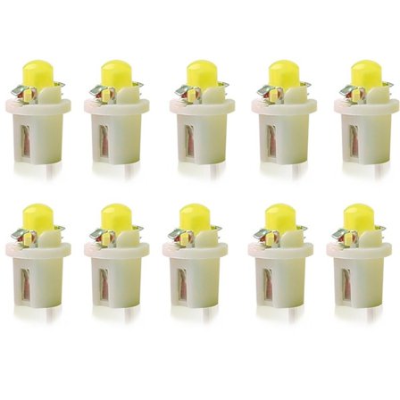 LED Dashboard Lys Bil Instrument Pære HVID