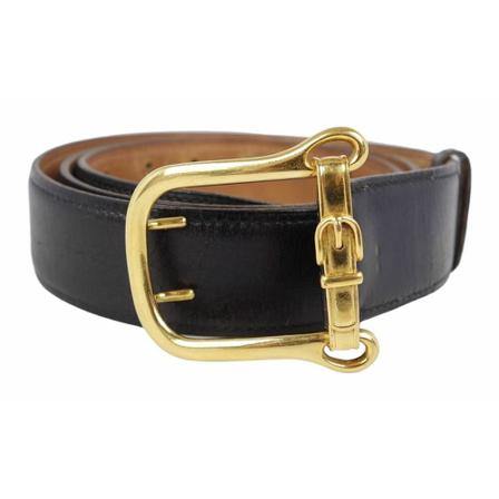 Hermès Vintage Belts svart, Herr Vintage Accessoarer, Herr, Storlek: ONE SIZE