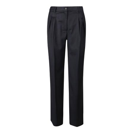 Loulou Studio Wide Bukser Sort, Dame Chinos