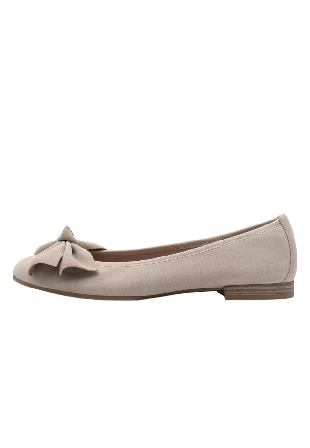 Tamaris Ballerina Ballerinaskor Dam Beige 41