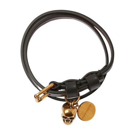Alexander Mcqueen - Armband - Svart - Herr - Storlek: One Size, Herr, Storlek: ONE SIZE
