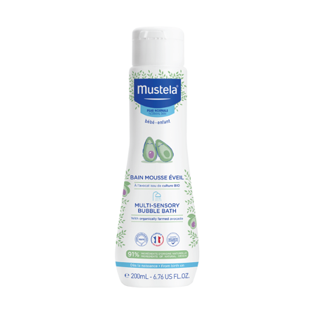 Mustela Multi-Sensory Bubble Bath, 200 ml